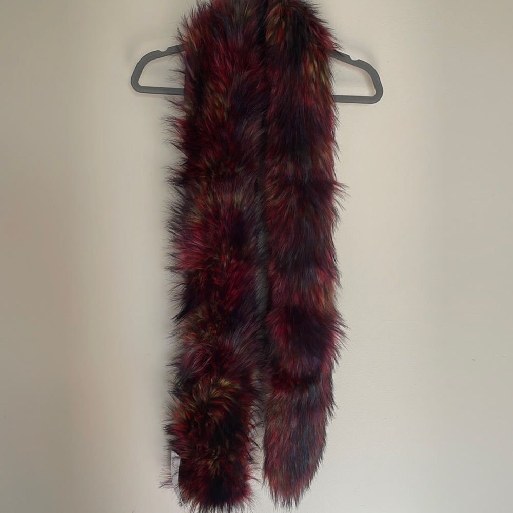 faux fur scarf